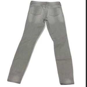 GAP Ladies Gray Skinny Stretch Leggings Style Jeans | Pockets Size 4/27 EUC